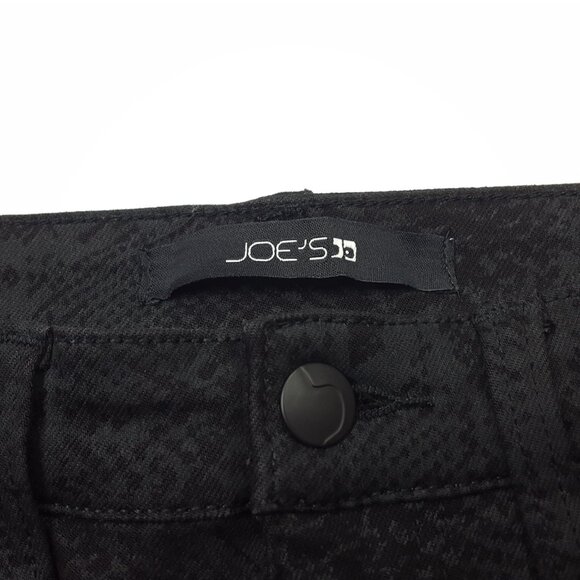 Joe's Women's Black Python Skinny Jeans Size 26 - Picture 4 of 7